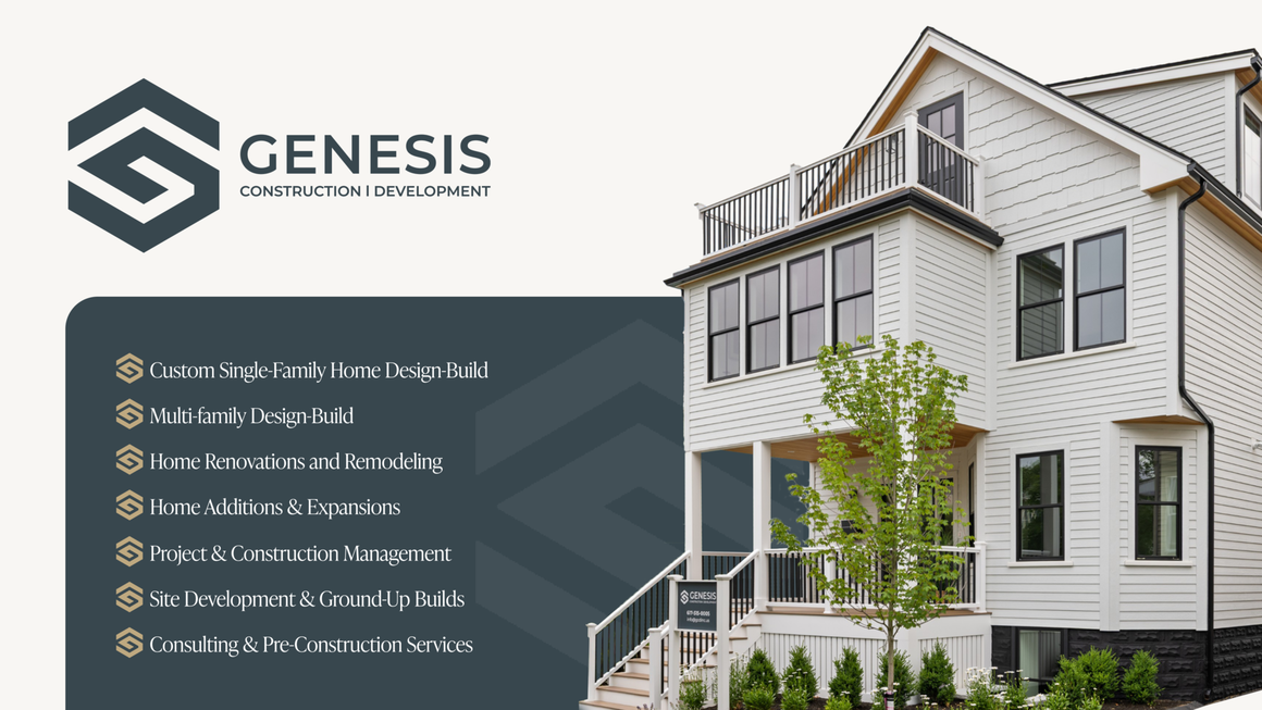 Genesis Construction &amp; Development Expands Design-Build Custom Home and Multi-Family Services Across Massachusetts