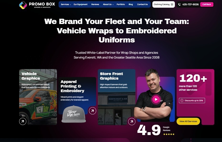 Promo Box LLC Launches New Website to Enhance Branding Services for Western Washington Businesses