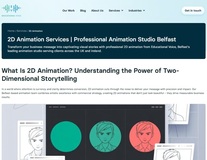 Educational Voice Launches Service Pages On Healthcare And Corporate Animation 