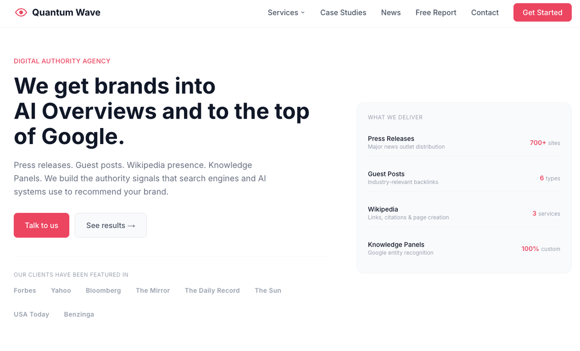 Quantum Wave Publishing New Website