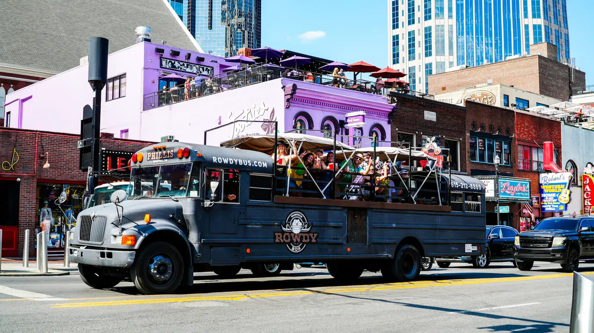 Nashville's Top-Rated Open-Air Party Bus Company Rowdy Bus Reports Surging Demand as Music City Cements Its Status as America's Bachelorette and Group Travel Capital