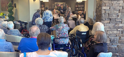 Residents at Bonaventure Senior Living of Salem Plan Surprise Wedding for Executive Director
