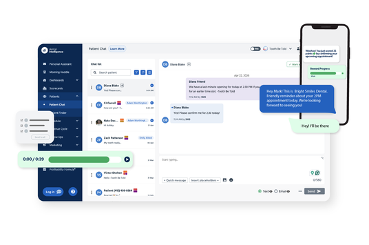Dental Intelligence Engagement Suite Now Integrates with Denticon