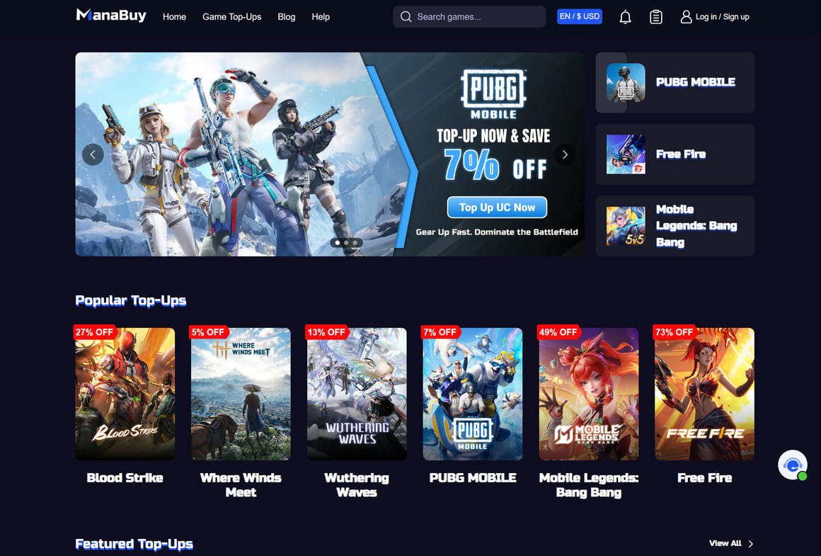 ManaBuy Strengthens Its Position as a Safe, Fast, and Affordable Global Game Top-Up Store
