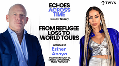 Esther Anaya and Tim Levy on the “Echoes Across Time” podcast.