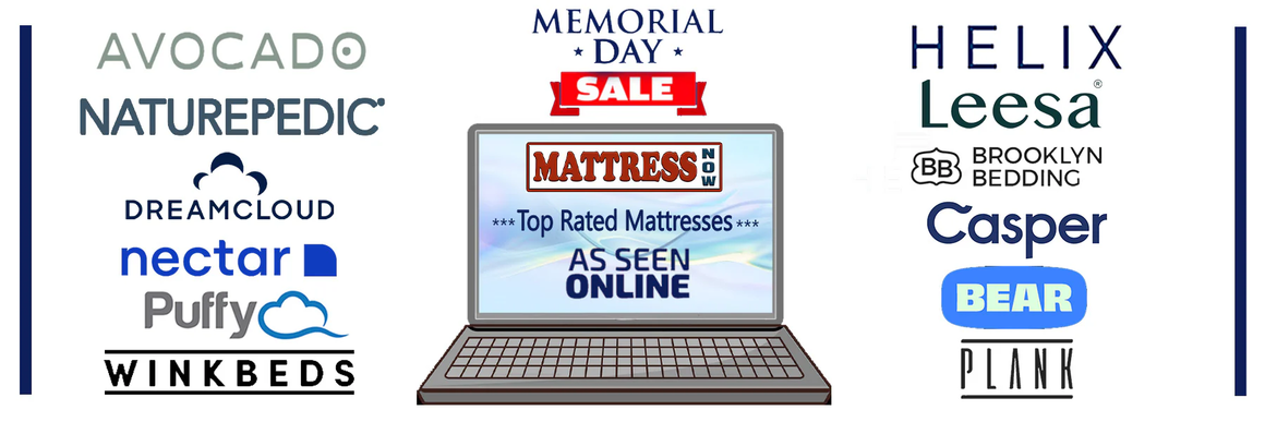 Memorial Day Mattress Sale 2026 at Mattress Now Online and In-Store with up to 50% OFF
