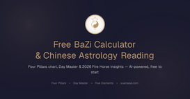 XuanSeal Brings AI-Powered BaZi Readings to a Global Audience in the Year of the Fire Horse