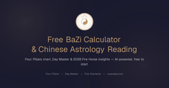 XuanSeal Brings AI-Powered BaZi Readings to a Global Audience in the Year of the Fire Horse