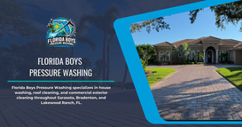 Florida Boys Pressure Washing Helps Businesses Reclaim Visibility Through Commercial Pressure Washing