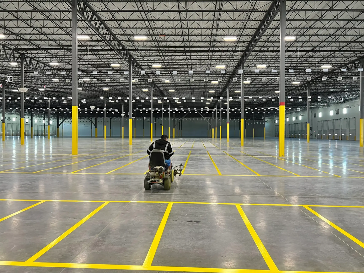 Warehouse Line Striping Celebrates 30 Years of Nationwide Warehouse Line Painting for America's Leading Brands