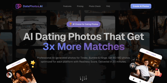 DatePhotos AI Highlights Realness Score Approach to Natural-Looking Dating Profile Photos