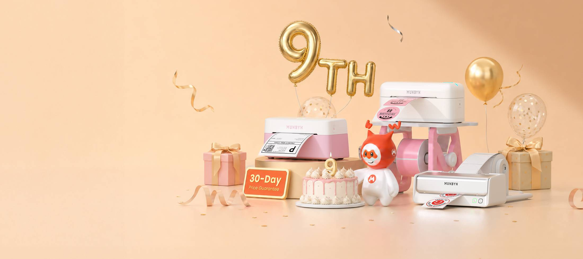 MUNBYN Marks 9 Years of Global Growth With Anniversary Sale and Expanded Business Technology Solutions