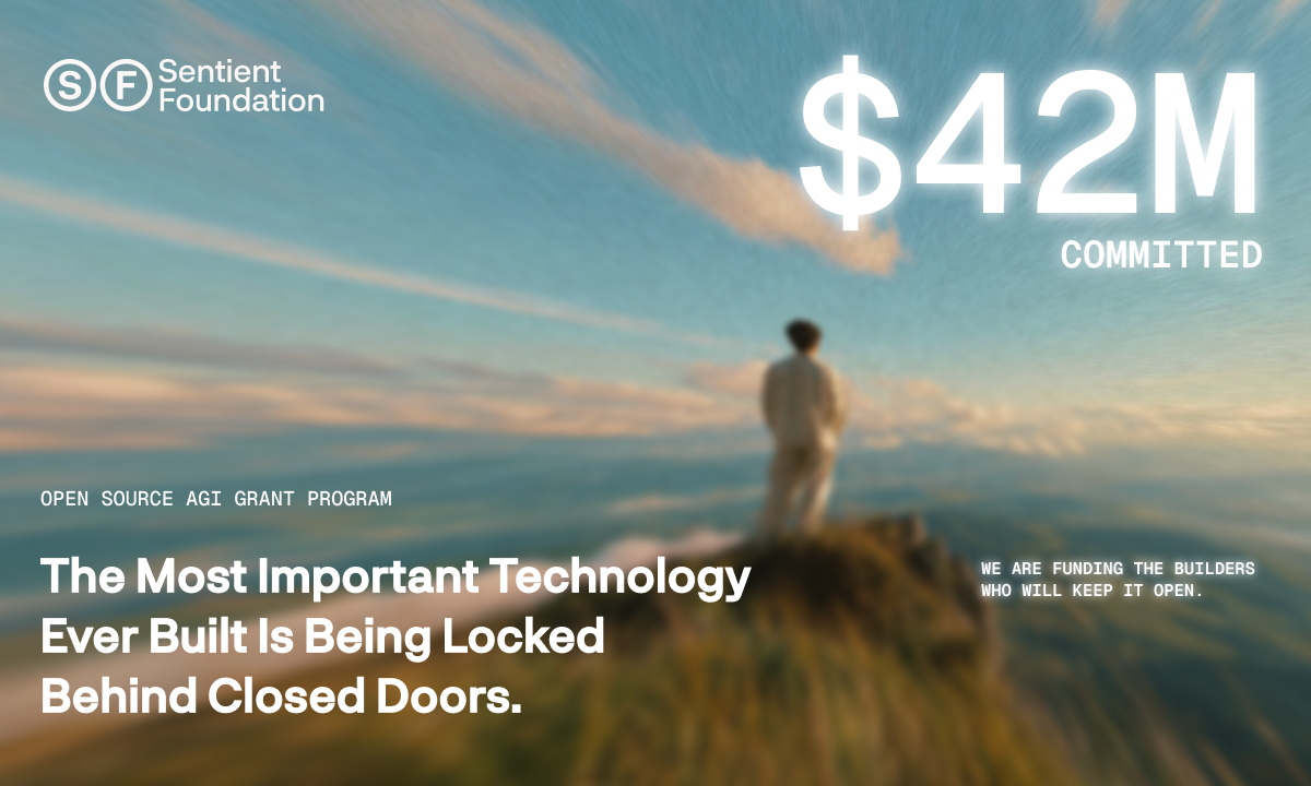Sentient Foundation Commits $42 Million to Advance Open Source AGI ...