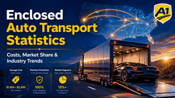A1 Auto Transport Releases Comprehensive Enclosed Auto Transport Statistics Roundup
