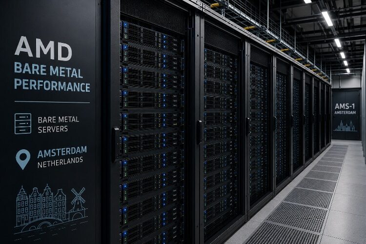 AMD dedicated servers in Amsterdam data centers by HostColor.com