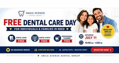 Smile Avenue Dental Group Hosts Free Dental Care Day for Individuals and Families in Pico Rivera on July 11, 2026