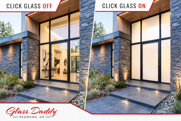 Glass Daddy Redmond Brings CLiC Smart Privacy Glass to Existing Central Oregon Homes 