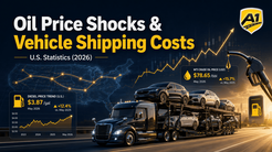 A1 Auto Transport Releases Vehicle Shipping Industry Statistics Revealing the Impact of Oil Price Shocks