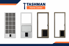 Tashman Home Center Helps Beverly Hills Homeowners Choose the Right Screen Door with a Built-In Dog Door