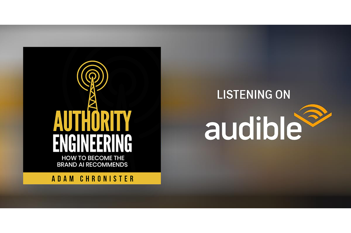 Enleaf’s Adam Chronister Expands Authority Engineering Reach With AI Audio Book on Audible