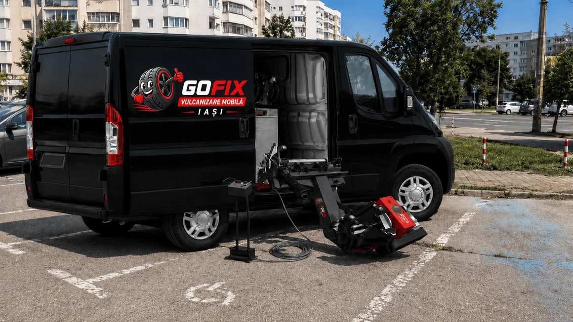 GoFix Vulcanizare Mobilă Iași Launches 24/7 Mobile Tire Repair Service