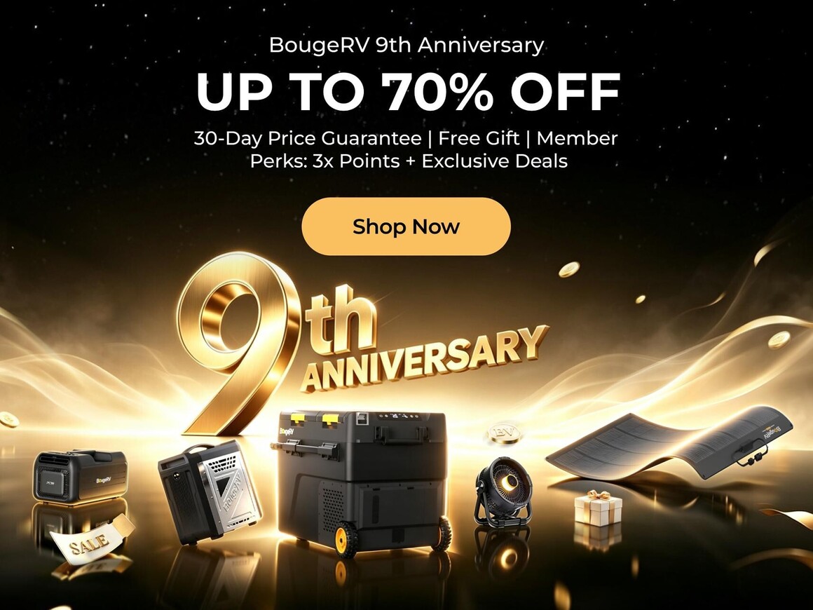 BougeRV Celebrates 9th Anniversary by Bringing  the Comforts of Home to the Outdoors with Three  Bold  Innovations