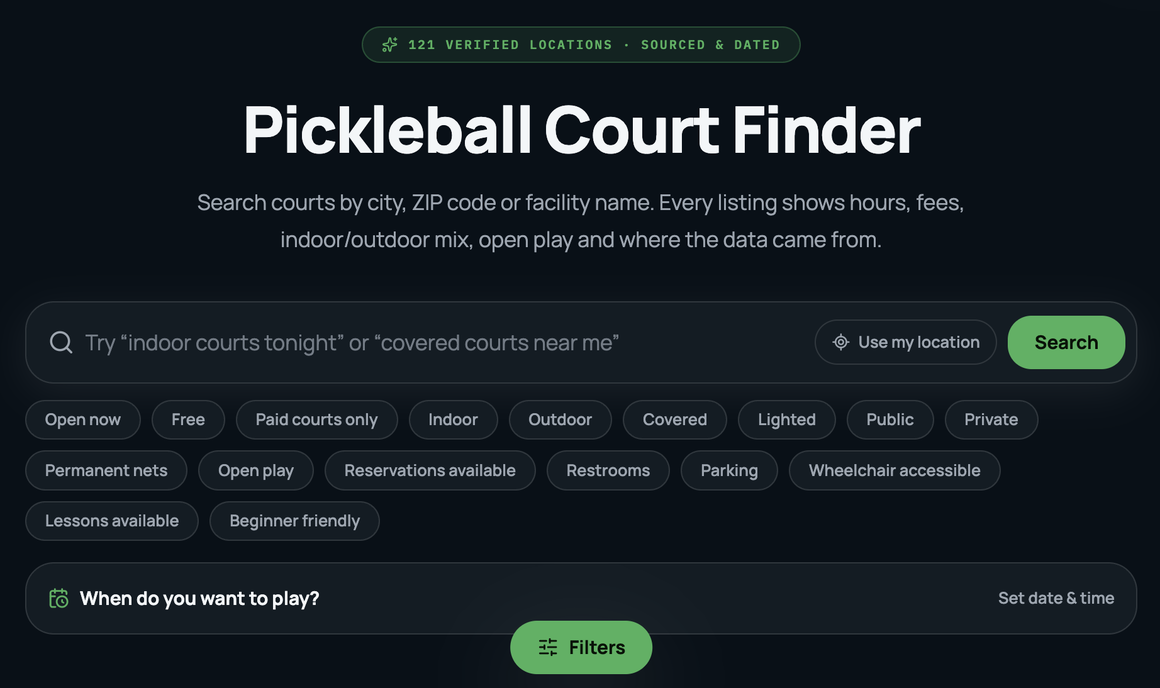 Pickleball Lookup Launches Data-Driven Platform to Help Players Find and Compare Pickleball Paddles