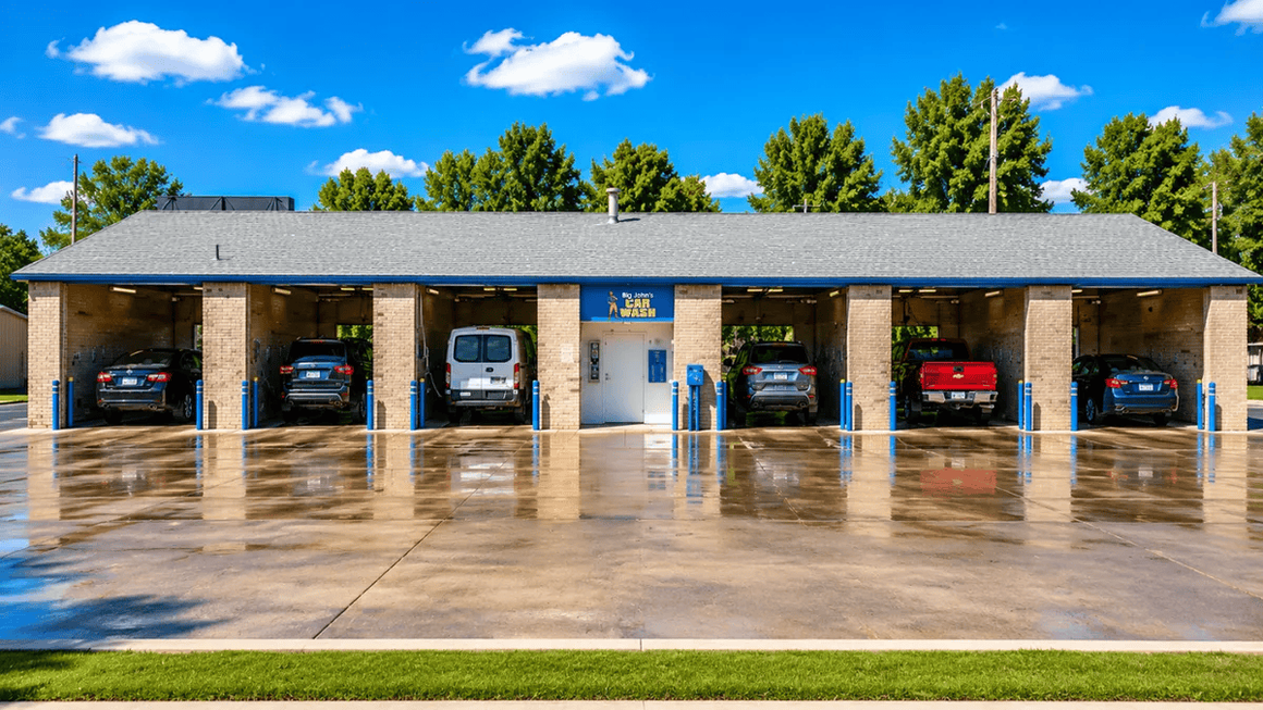 Big John's Car Wash Highlights 14-Foot Bay at Its Mission Location  